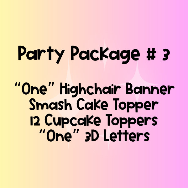 Party Package # 3